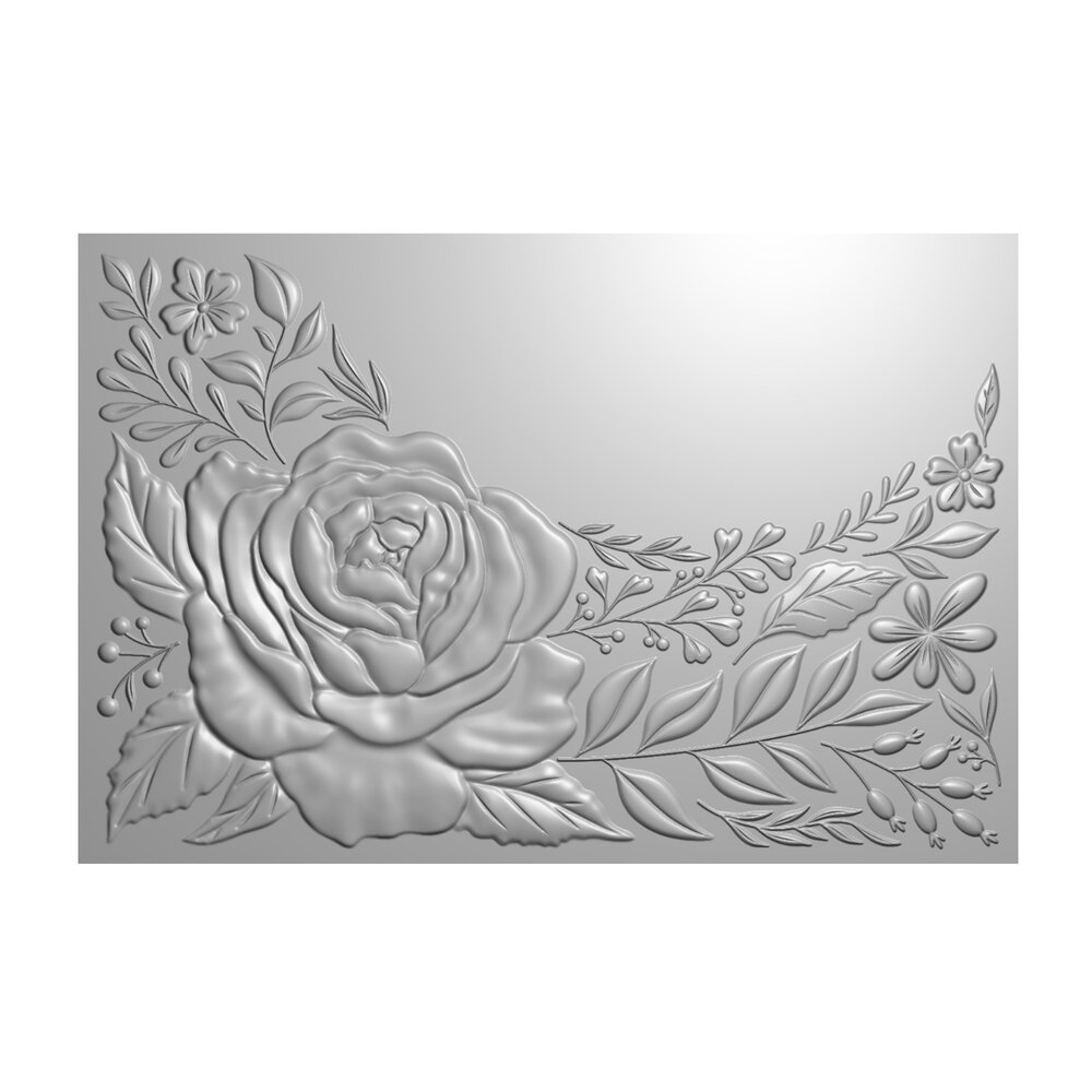 Crafter's Companion Partial 3D Embossing Folders Swirling Florals (CC-3D-EF4-SWFL) Crafter's Companion Partial 3D Embossing Folders Swirling Florals (CC-3D-EF4-SWFL)