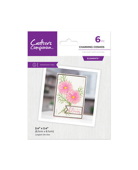 Crafter's Companion Layered Florals Metal Dies Charming Cosmos (CC-MD-ELE-CC)