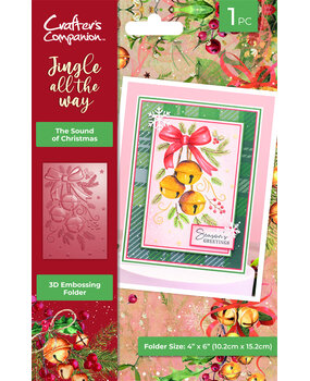 Crafter's Companion Jingle All The Way 3D Embossing Folders The Sound Of Christmas (JATW-3D-EF-SOU)