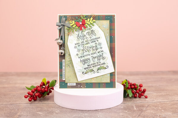 Crafter's Companion Jingle All The Way Stripped Ribbon (3x2m) (JATW-STRIP-RIB) Crafter's Companion Jingle All The Way Stripped Ribbon (3x2m) (JATW-STRIP-RIB)