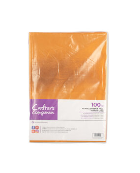 Crafter's Companion Halloween & Fall A5 Mirror Card (100pcs) (CC-A5-MIR-HFAL)