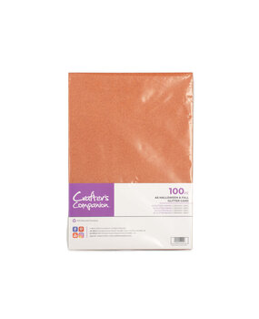 Crafter's Companion Halloween & Fall A5 Glitter Card (100pcs) (CC-A5-GLIT-HFAL)
