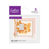 Crafter's Companion Halloween & Fall Glitter Stencil Golden Fall (CC-STEN-GOLFA)