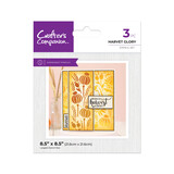 Crafter's Companion Halloween & Fall Glitter Stencil Harvest Glory (CC-STEN-HARGL)