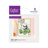 Crafter's Companion Halloween & Fall Glitter Stencil Spooky Skies (CC-STEN-SPOSK)