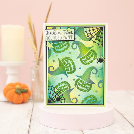 Crafter's Companion Halloween & Fall Glitter Stencil Trick or Treat (CC-STEN-TRITR) Crafter's Companion Halloween & Fall Glitter Stencil Trick or Treat (CC-STEN-TRITR)