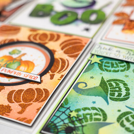 Crafter's Companion Halloween & Fall Glitter Stencil Trick or Treat (CC-STEN-TRITR) Crafter's Companion Halloween & Fall Glitter Stencil Trick or Treat (CC-STEN-TRITR)