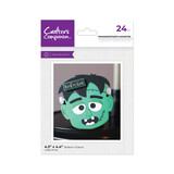 Crafter's Companion Halloween & Fall Shaped Card Stamp & Die Frankenstein's Monster (CC-STD-FRANK)
