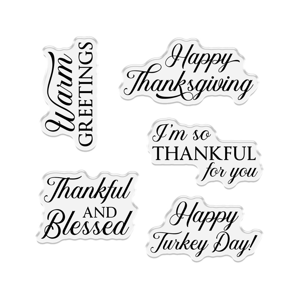 Crafter's Companion Halloween & Fall Shaped Card Stamp & Die Thanksgiving Turkey (CC-STD-TURKEY)