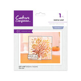 Crafter's Companion Halloween & Christmas 12 CACD Metal Die Edgable Maple Leaf (CC-MD-EDG-MAL)