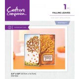 Crafter's Companion Halloween & Christmas 12 CACD Metal Die Edgeable Falling Leaves (CC-MD-EDG-FALL)