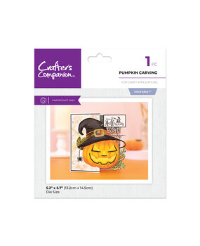 Crafter's Companion Halloween & Christmas 12 CACD Metal Die Edgeable Pumpkin Carving (CC-MD-EDG-PUCA)