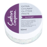 Crafter's Companion Extra Chunky Glitter Paste Ice Angel 50ml (CC-MME-ECHGLP-ICAN)