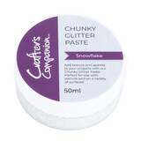 Crafter's Companion Chunky Glitter Paste Snowflake 50ml (CC-MME-CHGLP-SNFL)