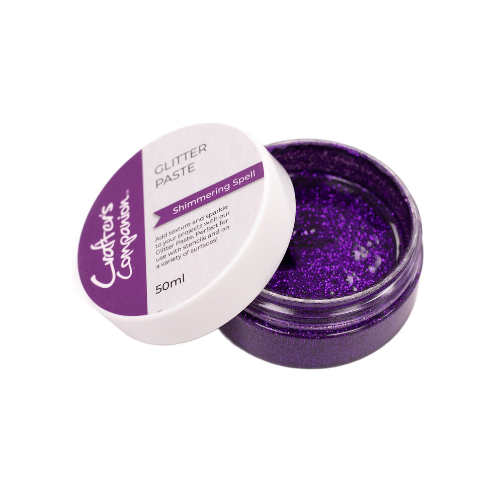 Crafter's Companion Halloween & Fall Glitter Paste Shimmering Spell 50ml (CC-MME-GLIPA-SHSP)