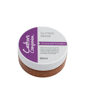 Crafter's Companion Halloween & Fall Glitter Paste Enchanted Pumpkin 50ml (CC-MME-GLIPA-ENPU)