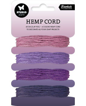 Studio Light Shades Of Purple Hemp Cord (SL-ES-RIB16) (BASIC) Studio Light Shades Of Purple Hemp Cord (SL-ES-RIB16) (BASIC)
