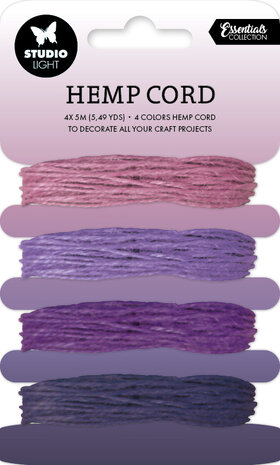Studio Light Shades Of Purple Hemp Cord (SL-ES-RIB16) (BASIC) Studio Light Shades Of Purple Hemp Cord (SL-ES-RIB16) (BASIC)