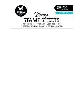 Studio Light Storage Stamp Sheets A6+ Stamp Sheets (10pcs) (SL-TO-STOR07) (BASIC)
