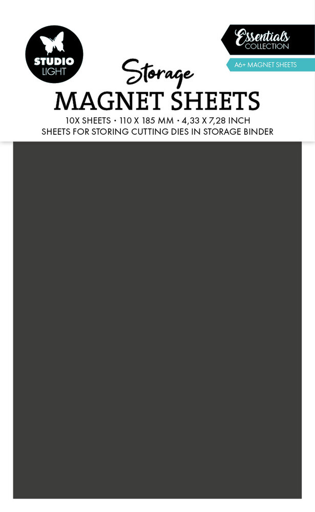 Studio Light Storage Magnet Sheets A6+ Magnetic Sheets (10pcs) (SL-TO-STOR05) (BASIC)