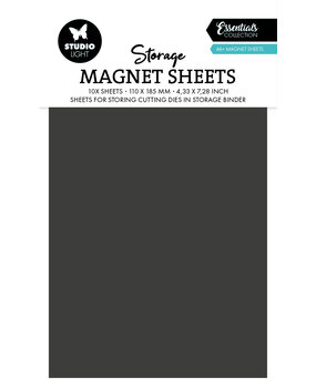 Studio Light Storage Magnet Sheets A6+ Magnetic Sheets (10pcs) (SL-TO-STOR05) (BASIC)