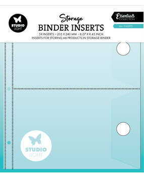 Studio Light Storage Binder Inserts A6+ Insert (5pcs) (SL-TO-STOR02) (BASIC) Studio Light Storage Binder Inserts A6+ Insert (5pcs) (SL-TO-STOR02) (BASIC)