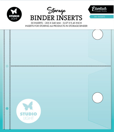 Studio Light Storage Binder Inserts A6+ Insert (5pcs) (SL-TO-STOR02) (BASIC) Studio Light Storage Binder Inserts A6+ Insert (5pcs) (SL-TO-STOR02) (BASIC)