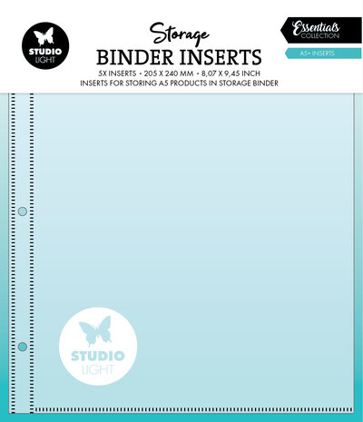Studio Light Storage Binder Inserts A5+ Insert (5pcs) (SL-TO-STOR03) (BASIC) Studio Light Storage Binder Inserts A5+ Insert (5pcs) (SL-TO-STOR03) (BASIC)