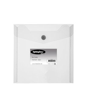 HobbyGros Storage File Folder - 15x15cm (4pcs) (SS126)