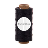 Simple and Basic Black Polyester Thread 50m (SBA701)