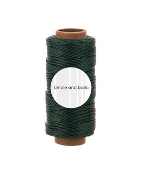 Simple and Basic Bottle Green Polyester Thread 50m (SBA710)