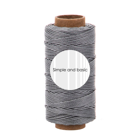 Simple and Basic Steel Grey Polyester Thread 50m (SBA705)