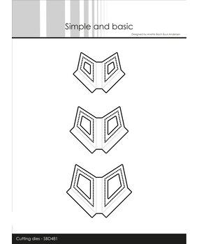 Simple and Basic 3D Star - Flat Dies (SBD481)