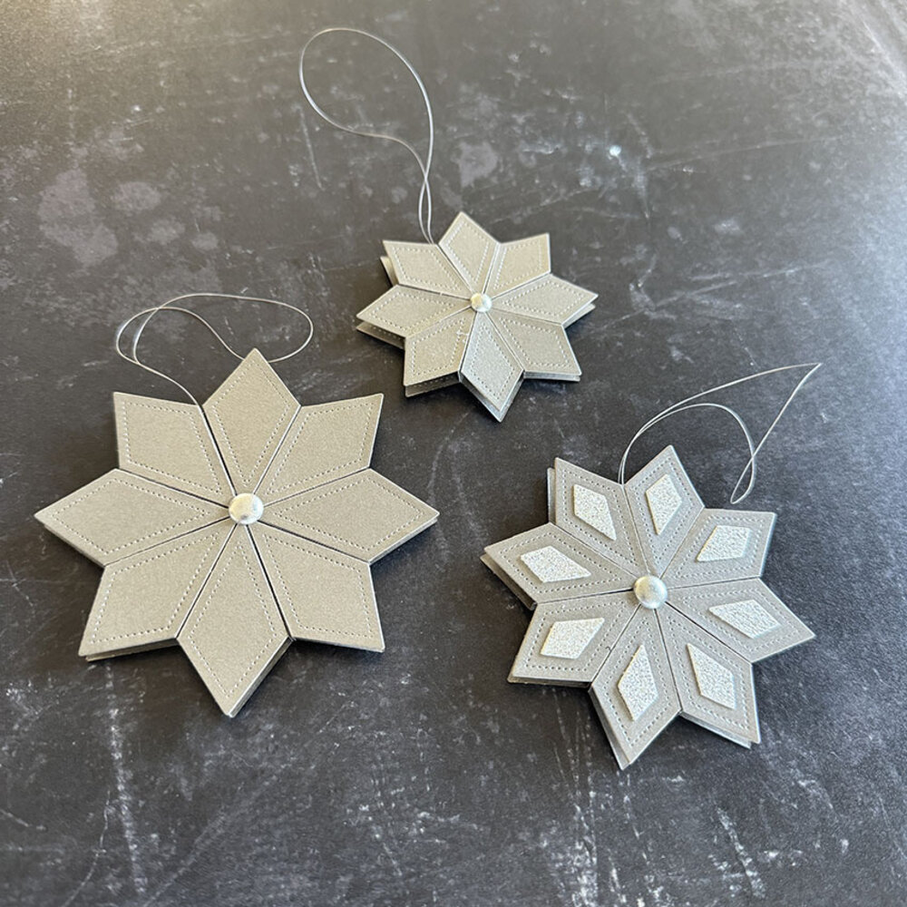 Simple and Basic 3D Star - Flat Dies (SBD481)