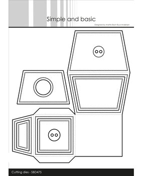 Simple and Basic Box for Sweets Dies (SBD475)