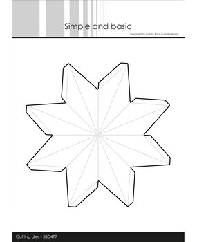 Simple and Basic Star Ornament - Large Dies (SBD477)