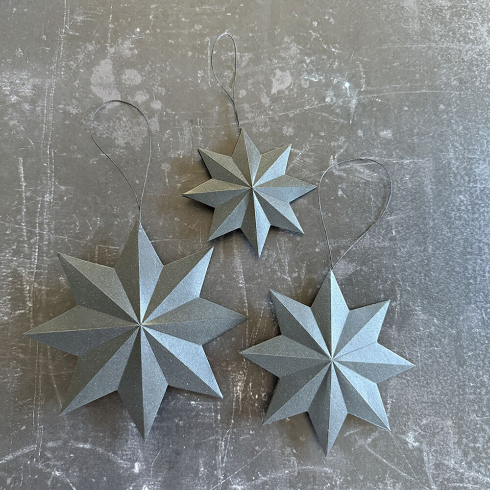 Simple and Basic Star Ornament - Small/Medium Dies (SBD478)