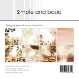 Simple and Basic A touch of autumn 6x6 Inch Paper Pack (SBP538)