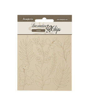 Stamperia Forest Decorative Chips Leaves (SCB238)