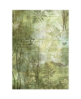 Stamperia Forest A4 Rice Paper Trees (6pcs) (DFSA4954)