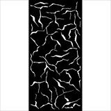 Stamperia Golden Harmony Thick Stencil 12x25cm Crackle (KSTDL101)