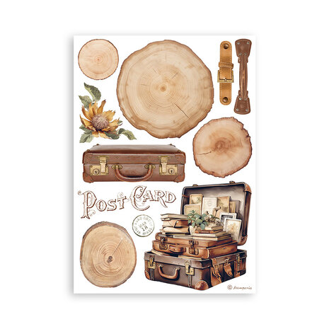 Stamperia Golden Harmony A5 Washi Pad (8pcs) (SBW11) Stamperia Golden Harmony A5 Washi Pad (8pcs) (SBW11)