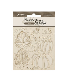 Stamperia Golden Harmony Decorative Chips Pumpkins (SCB236)