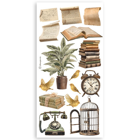 Stamperia Golden Harmony Paper Cut-outs (SBBCT01) Stamperia Golden Harmony Paper Cut-outs (SBBCT01)