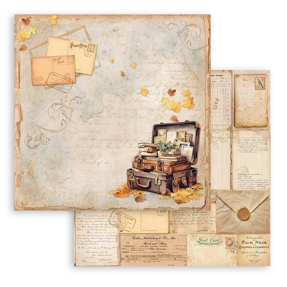 Stamperia Golden Harmony 8x8 Inch Paper Pack (SBBS114) Stamperia Golden Harmony 8x8 Inch Paper Pack (SBBS114)