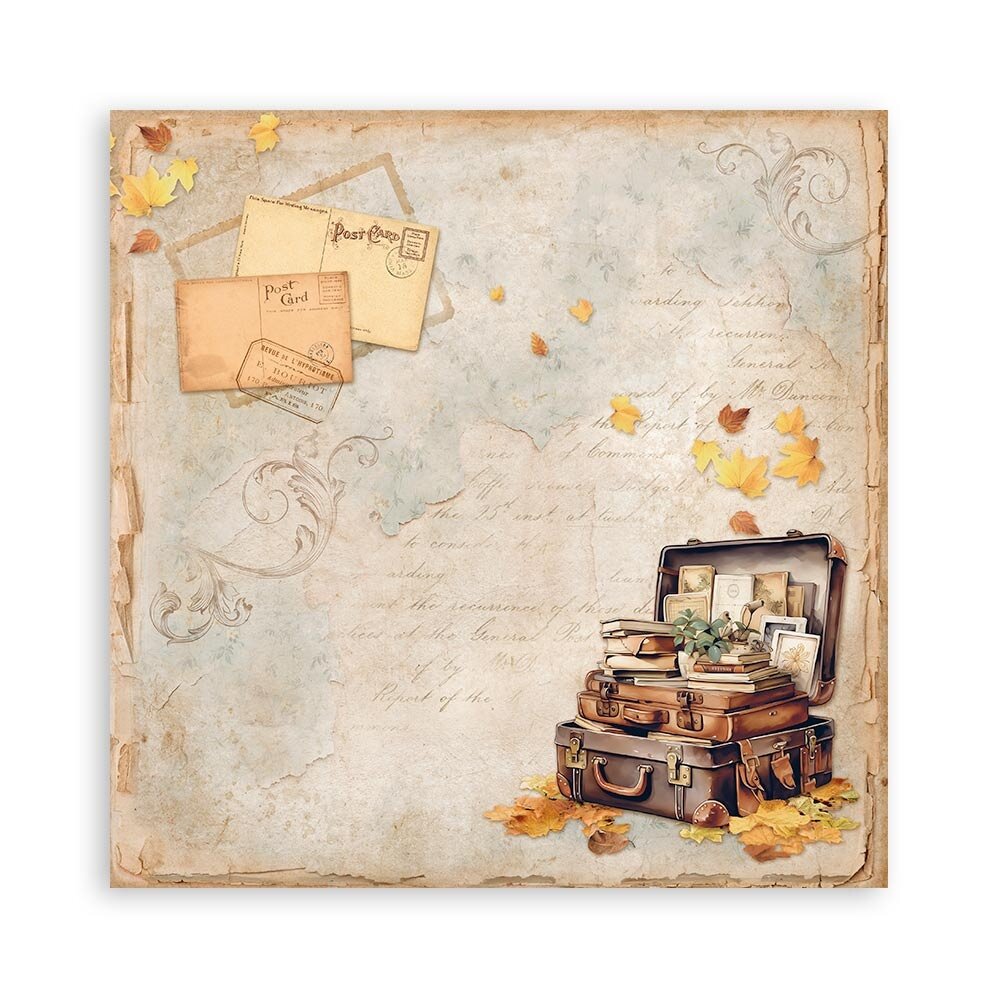 Stamperia Golden Harmony 8x8 Inch Paper Pack Maxi (Single Face) (SBBSXB05) Stamperia Golden Harmony 8x8 Inch Paper Pack Maxi (Single Face) (SBBSXB05)