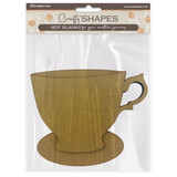 Stamperia MDF Crafty Shapes Blanks Golden Harmony Cup (KLSM13)