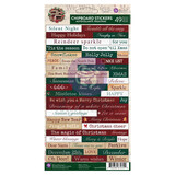 Prima Marketing From the North Pole Chipboard Stickers (49pcs) (670702)