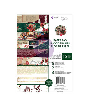 Prima Marketing From the North Pole 6x8 Inch Paper Pad (670672)