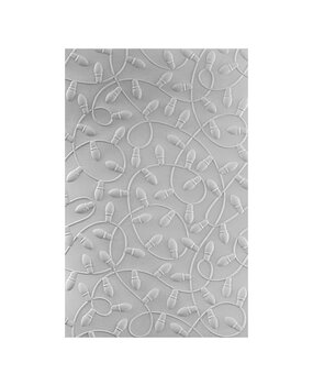 Spellbinders Holiday Lights 3D Embossing Folder (E3D-107)